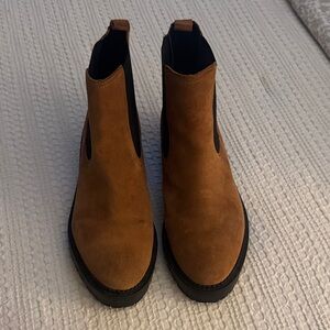 Women's Tan Ankle Booties